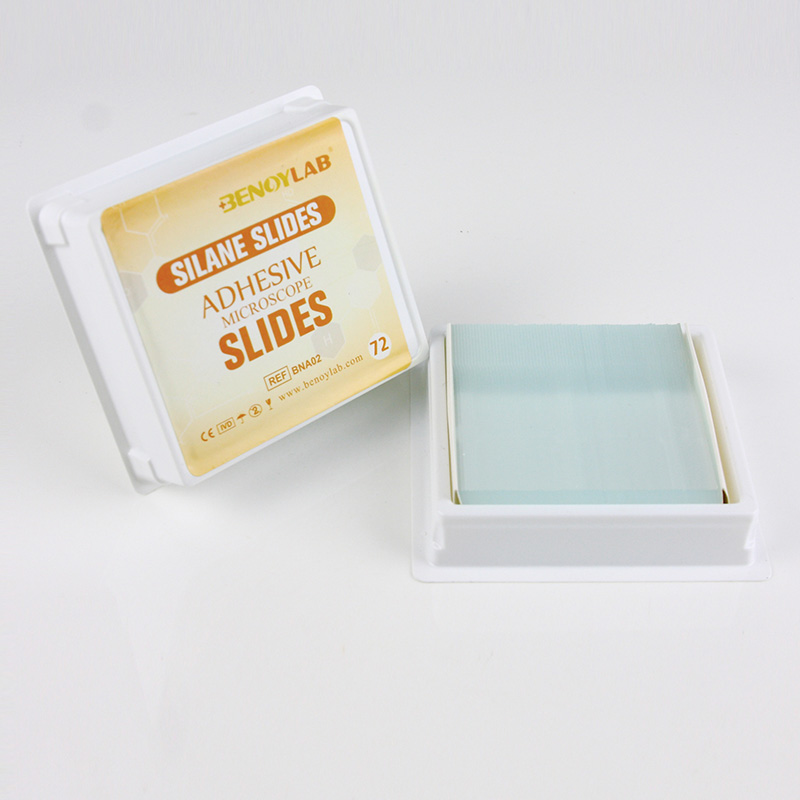 Adhesive Microscope Slides Silane Slides